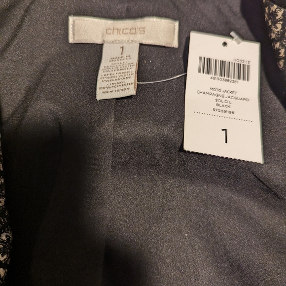 Chicos black and gold suit set - Picture 2 of 7